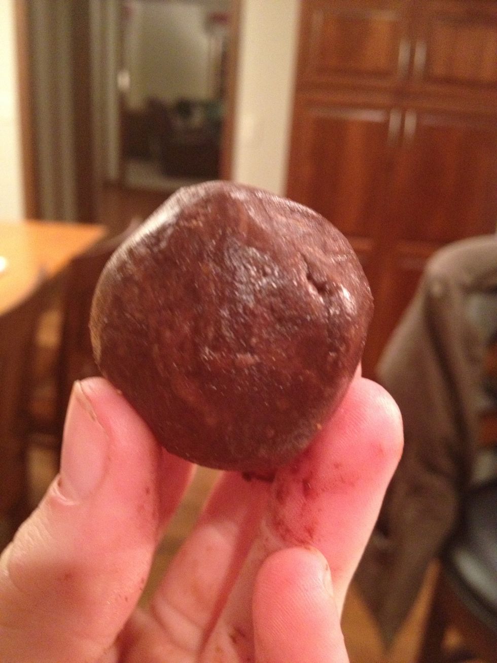 Roll it into a ball.