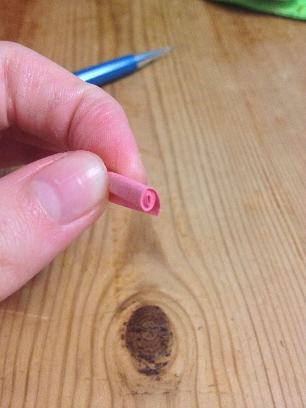 Roll it up tiny-tiny.