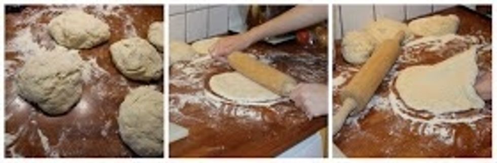 Roll out the dough