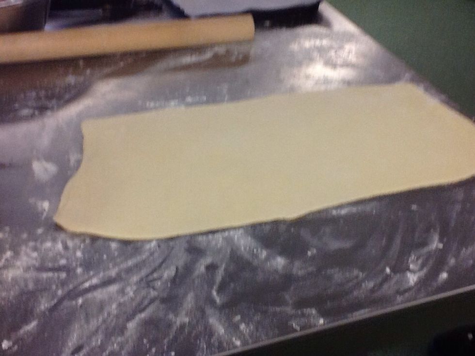 Roll out the pastry once again