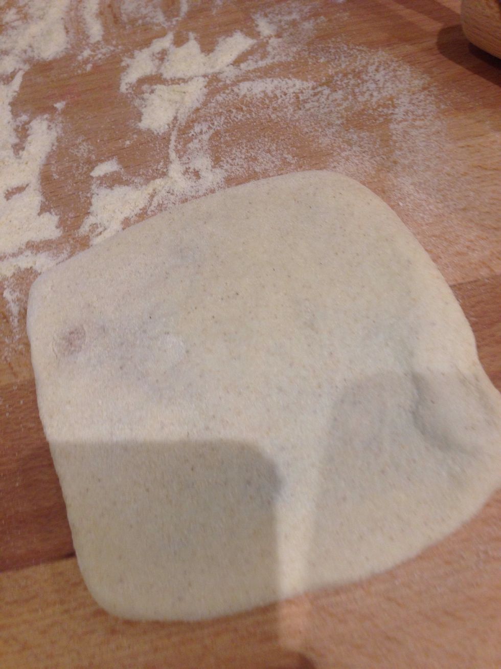 Roll out, turning frequently to help keep the square shape