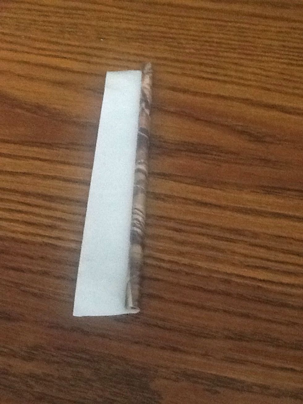 roll the tape onto the pencil