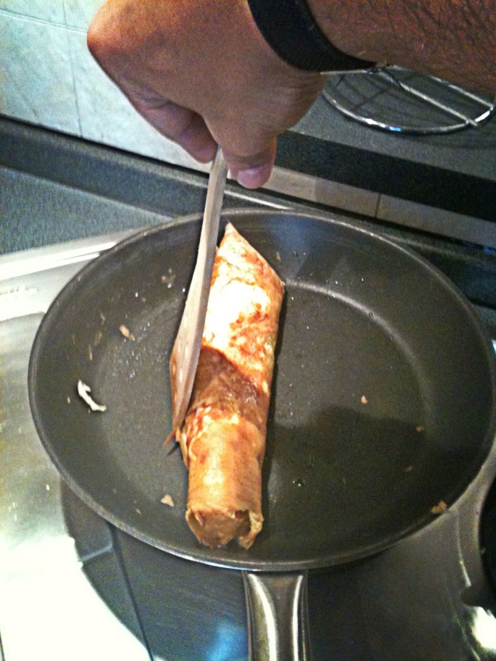 Rolled up!