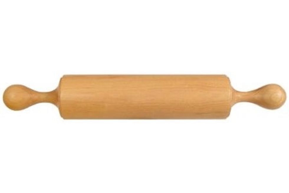 Rolling pin I can flatten foods with a rolling pin I use this tool to flatten foods