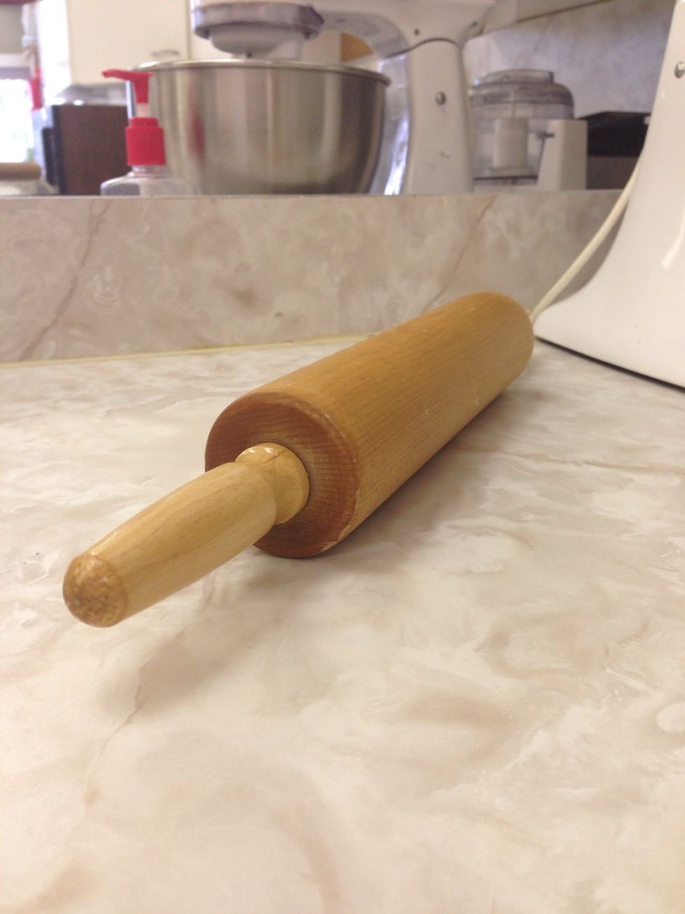 Rolling pin  This is used for flattening out do I can use this when I make cookies
