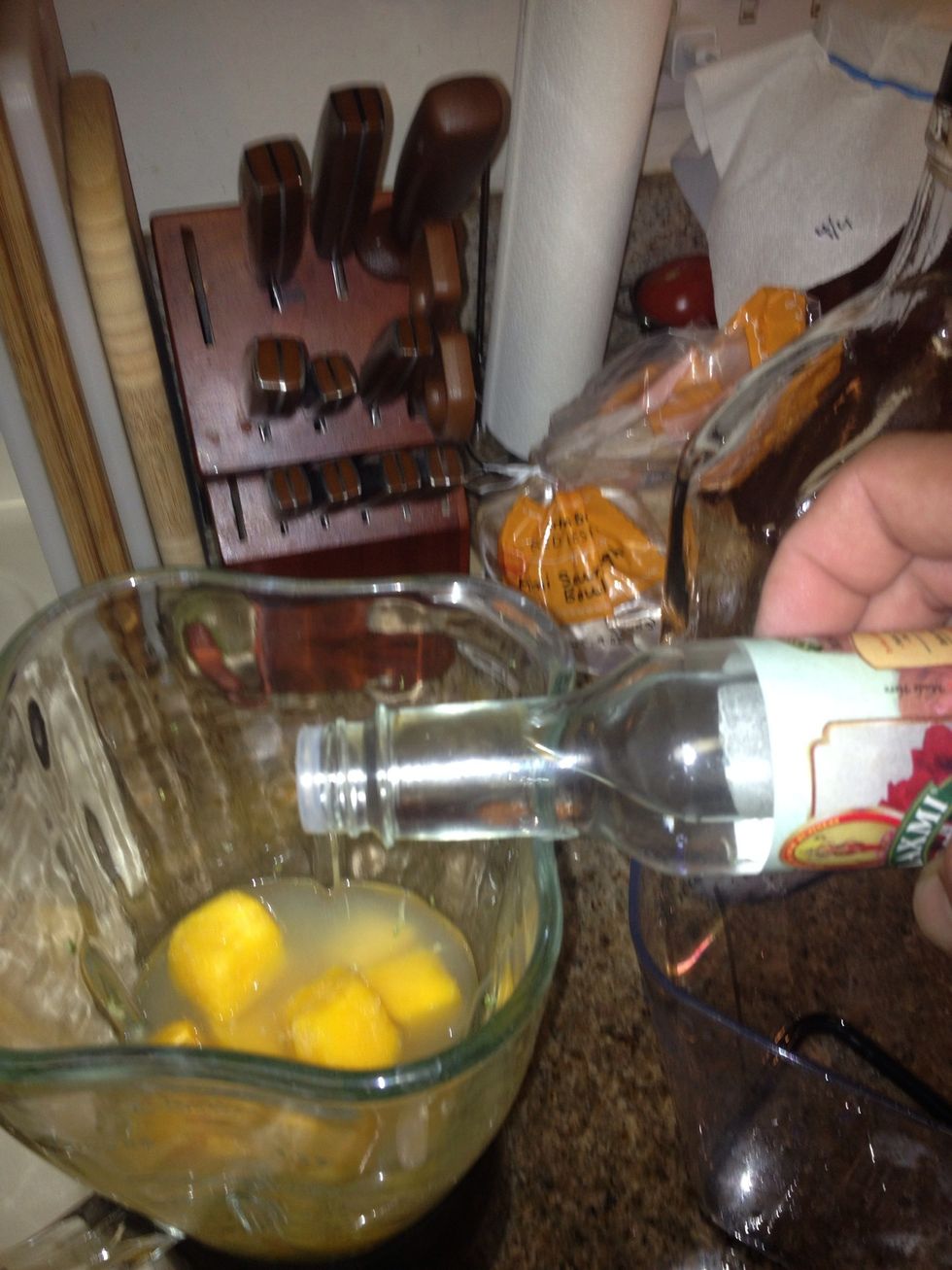 Rose water-it can taste like your grandmas perfume if you add too much. Start small I used 1/4 tsp,  and put a dash on the top after The drink was poured.