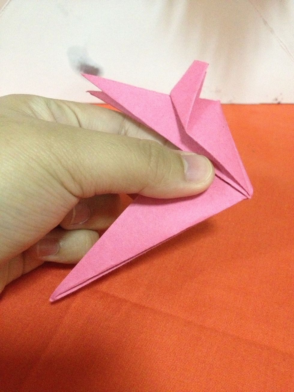 Rotate the paper like this.
