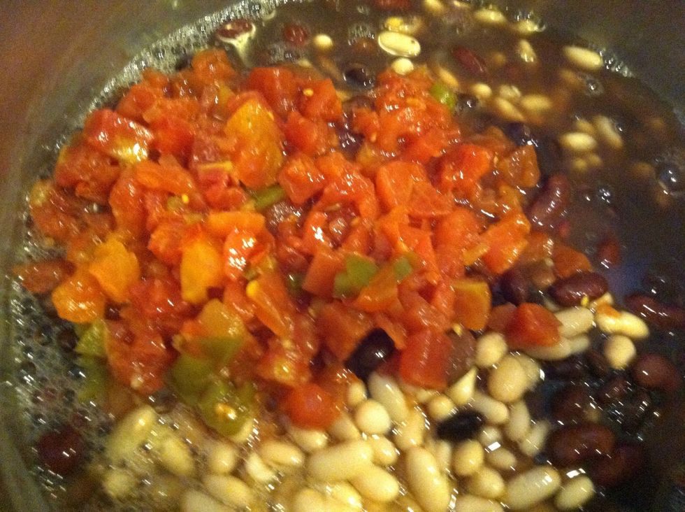 Rotel added to bean pot\u27a1