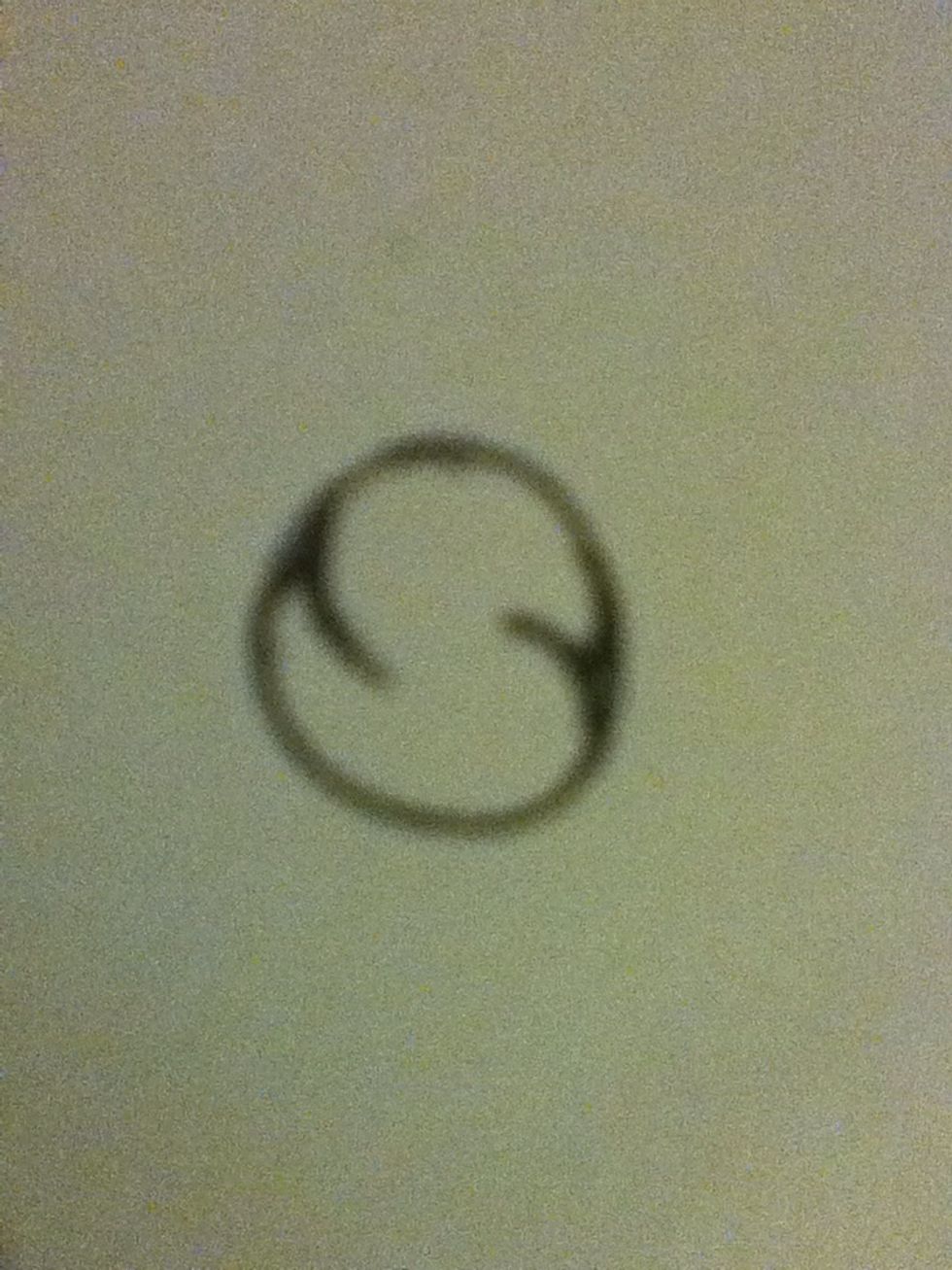 Round out the points.