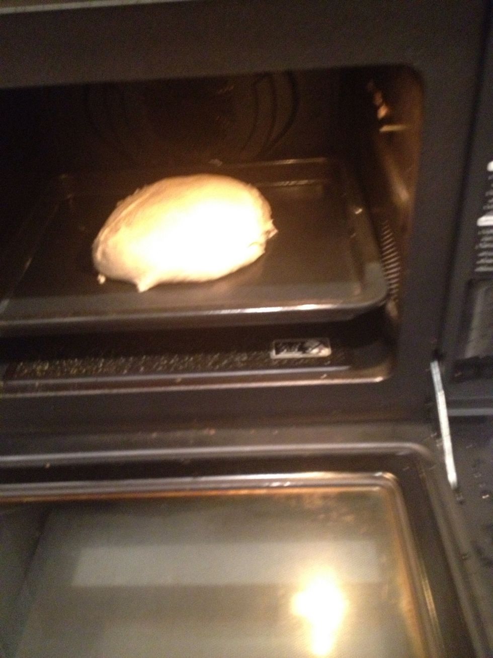 Round the dough and proof for 45 - 60 mins. The dough should be doubled in size.