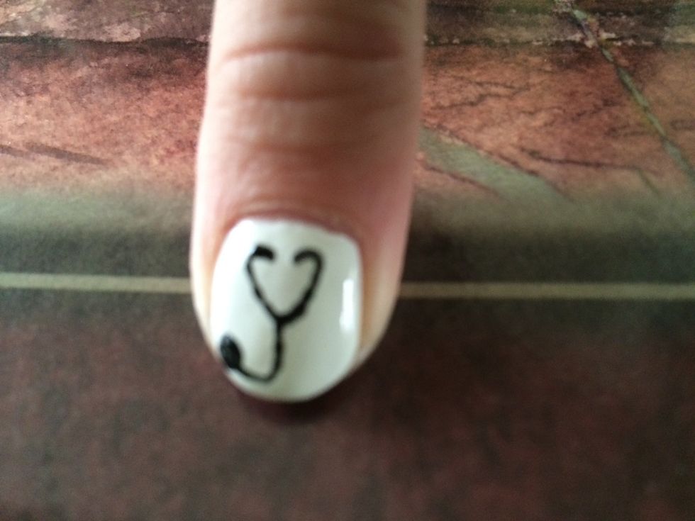 Round the tops of your "V" to accommodate for the ear pieces