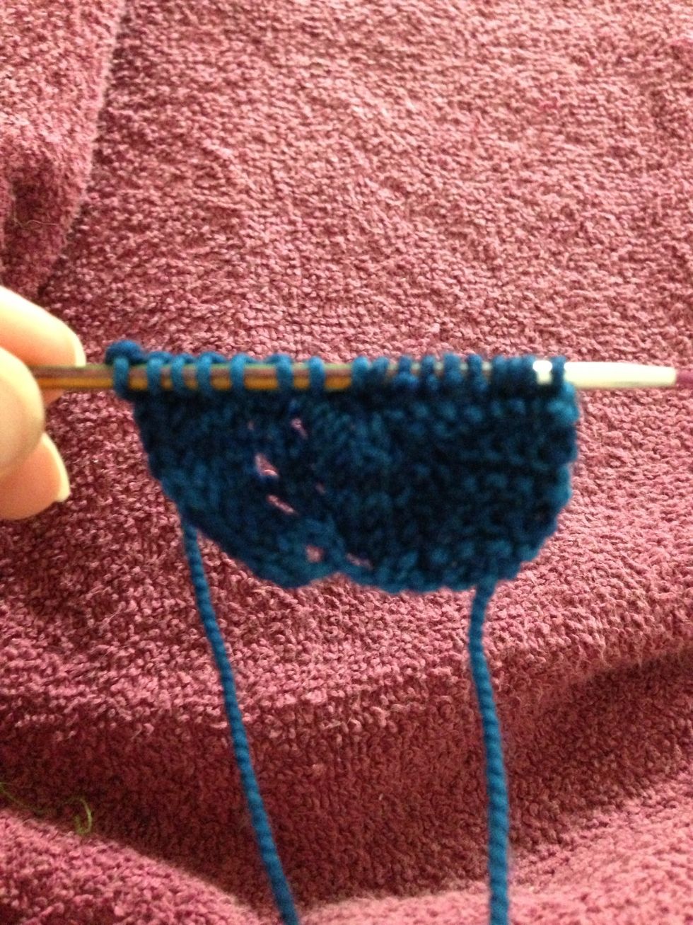 Row 11: k4, p5, ssk, k4, k2tog, k1