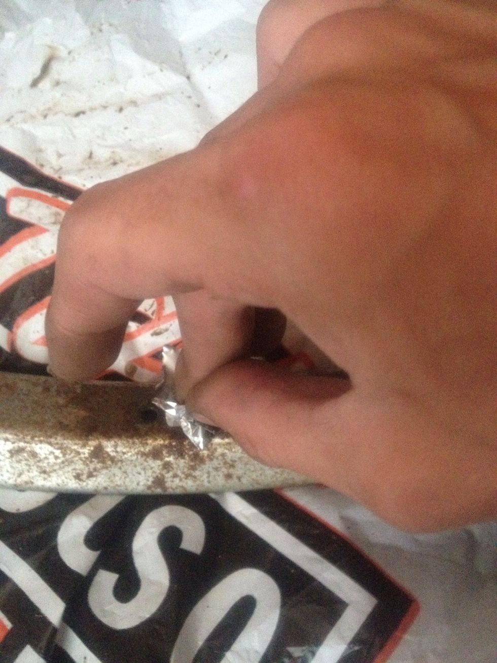 Rub all hard spots fairly deep.