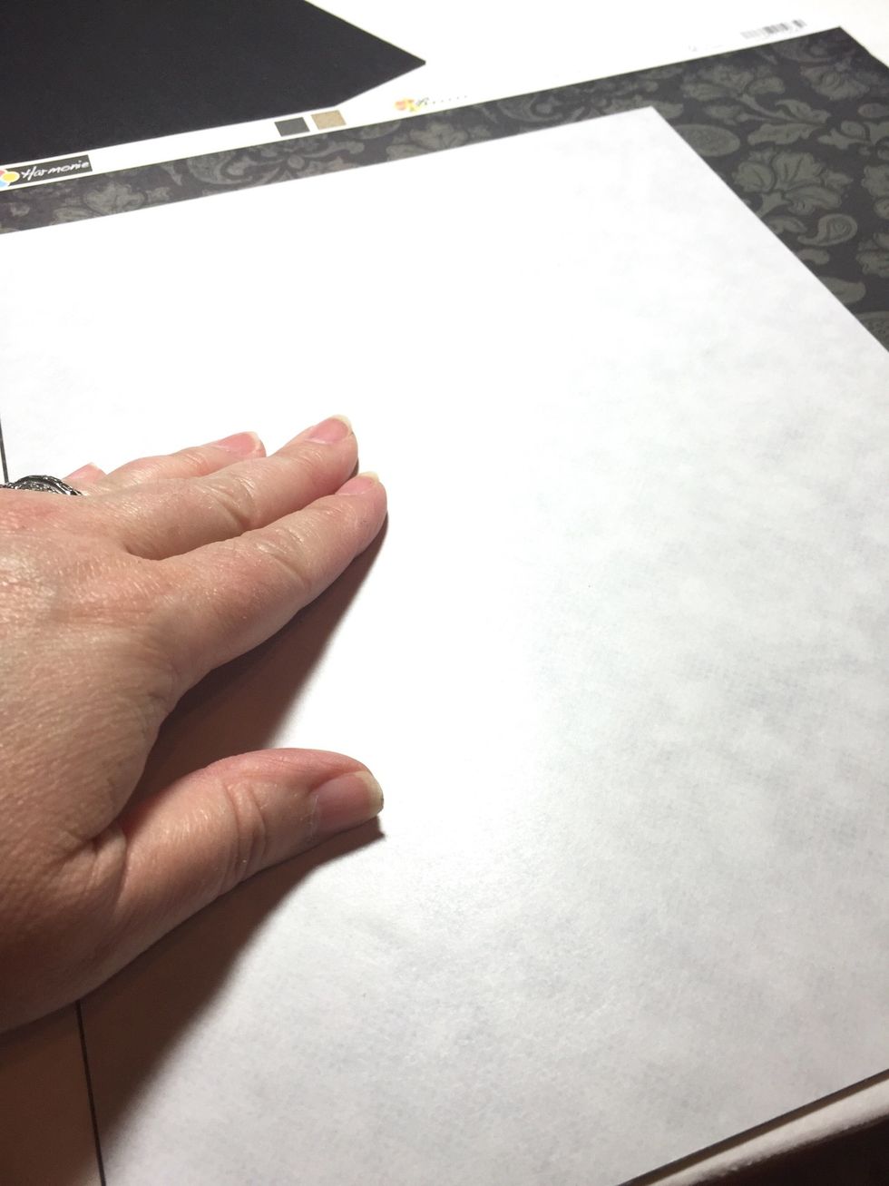 rub and burnish entire sheet to make sure all the adhesive transfers.