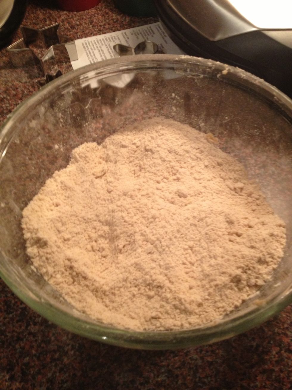 Rub in the butter, one of my tricks is to shake the bowl and watch those pesky lumps float to the top... It's magic!