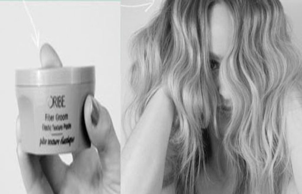 Rub Some pomade or Paste or Clays Into The Root + Shake