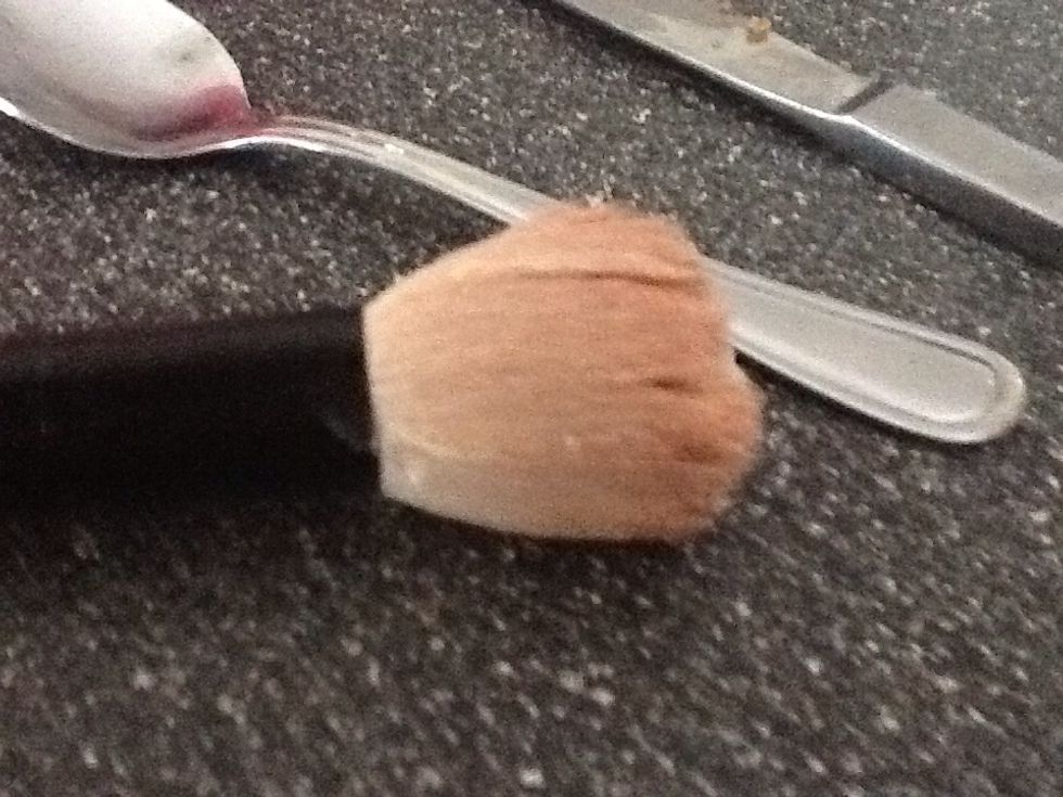rub the butter all over your brush