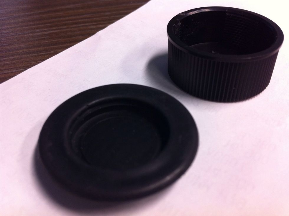 Ruber from water pipe accesories, it can use to create breacket lens, and others plastic material can use for lens cap