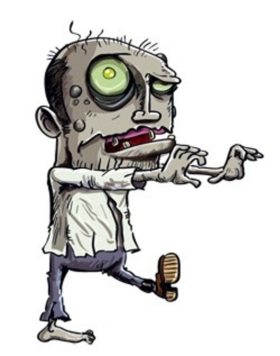 Rules are no zombies can run (exeception the starter zombie can run until he/she has infected a human).