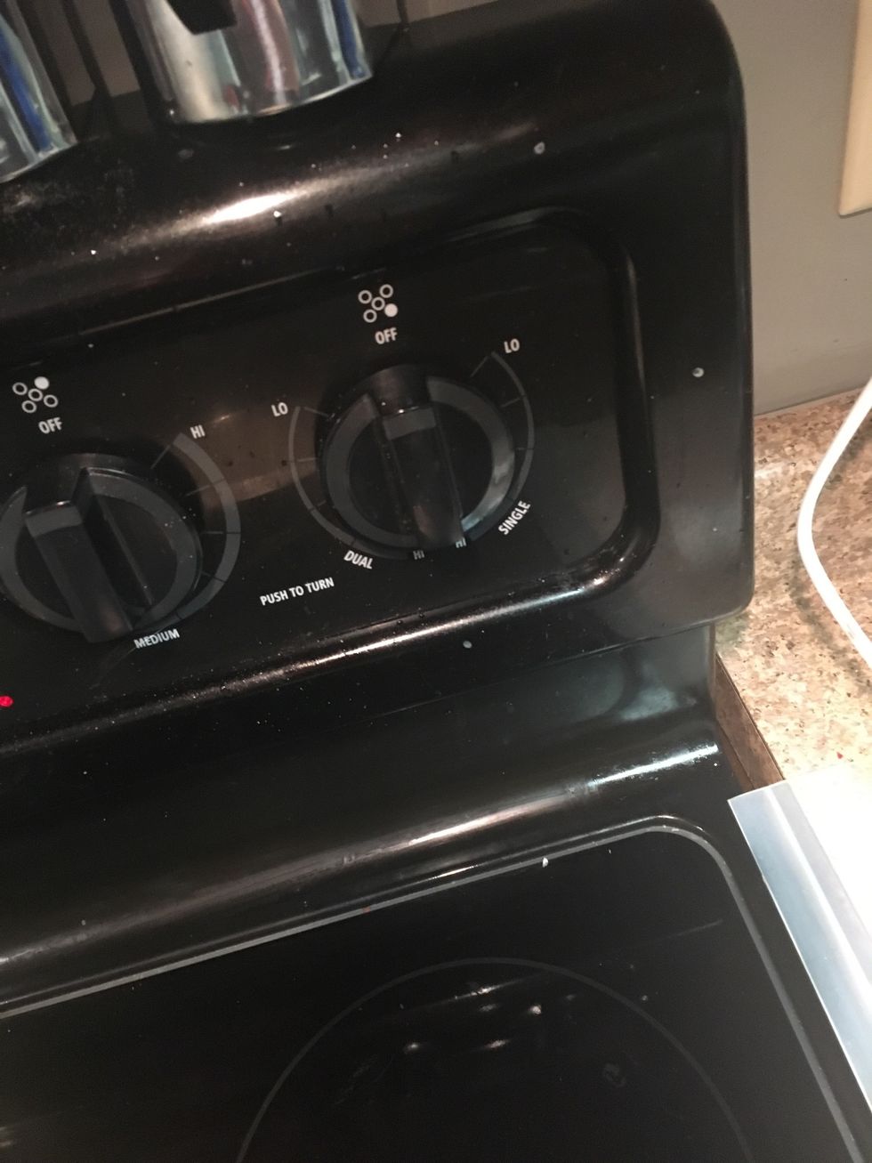 Run off your stovetop