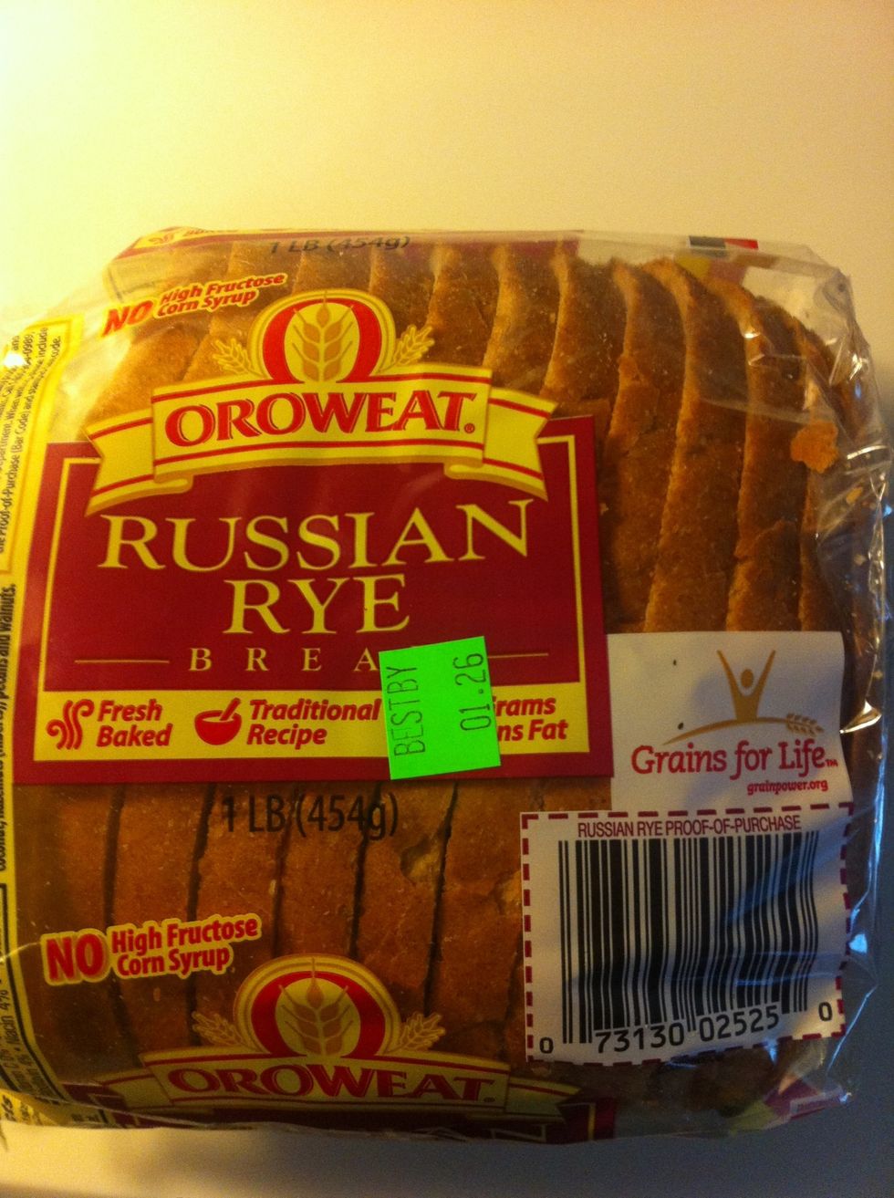 Russian Rye Bread 2 slices for each sandwich