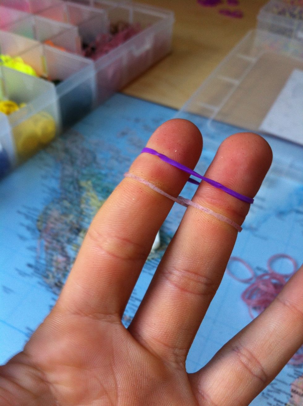 S\u00e4tt den andra f\u00e4rgen p\u00e5 \u00f6ver den f\u00f6rsta f\u00e4rgen