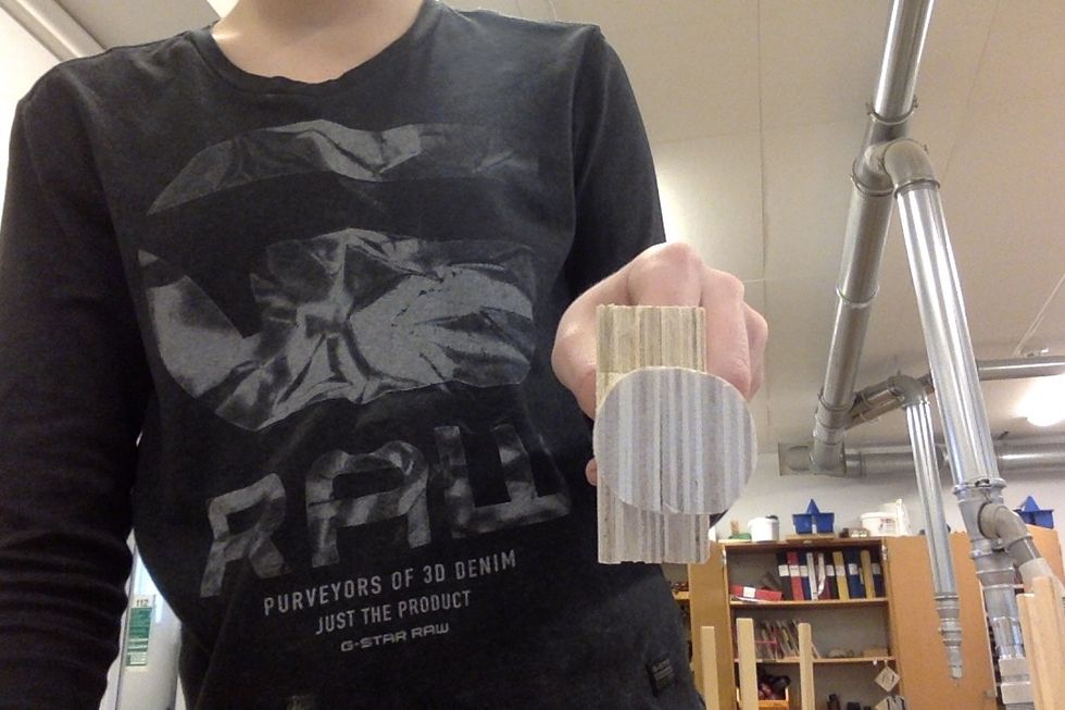 s\u00e5 h\u00e4r kan det se ut eller om du vill han den mer rund s\u00e5 kan du anv\u00e4nda raspen mer