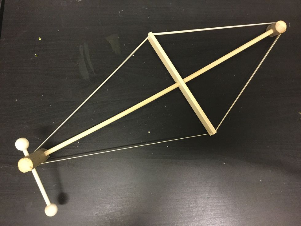 S\u00e5 h\u00e4r ska din f\u00e4rdiga Wind Wand se ut. Bra jobbat!