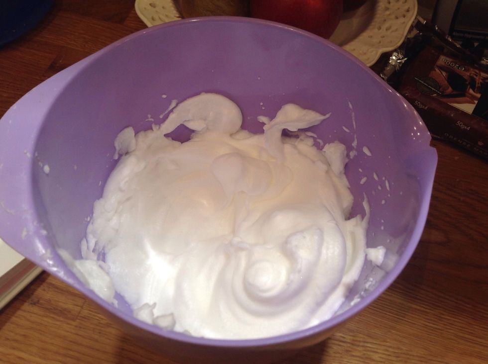 S\u00e5 har ska det se ut n\u00e4r du har vispat klart. Like this