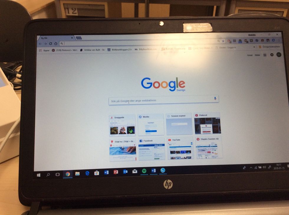 S\u00f6k efter det du vill trycka, tex en h\u00e4st..