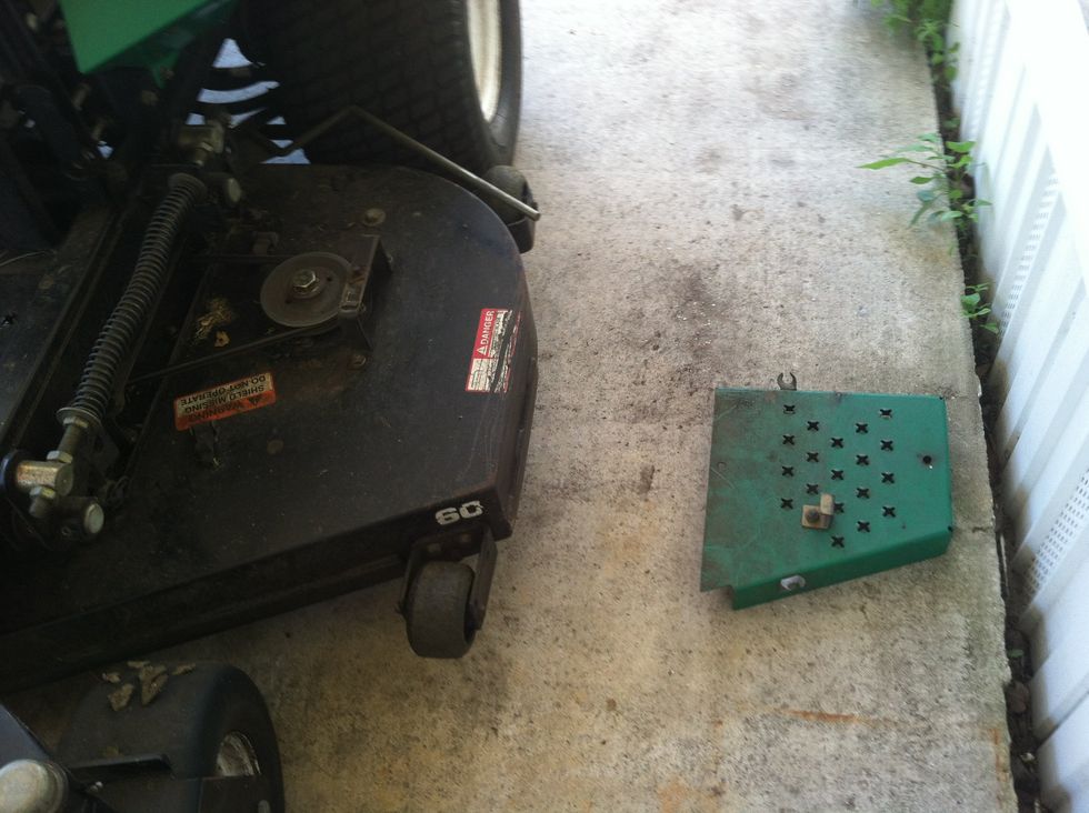 safety shroud removed