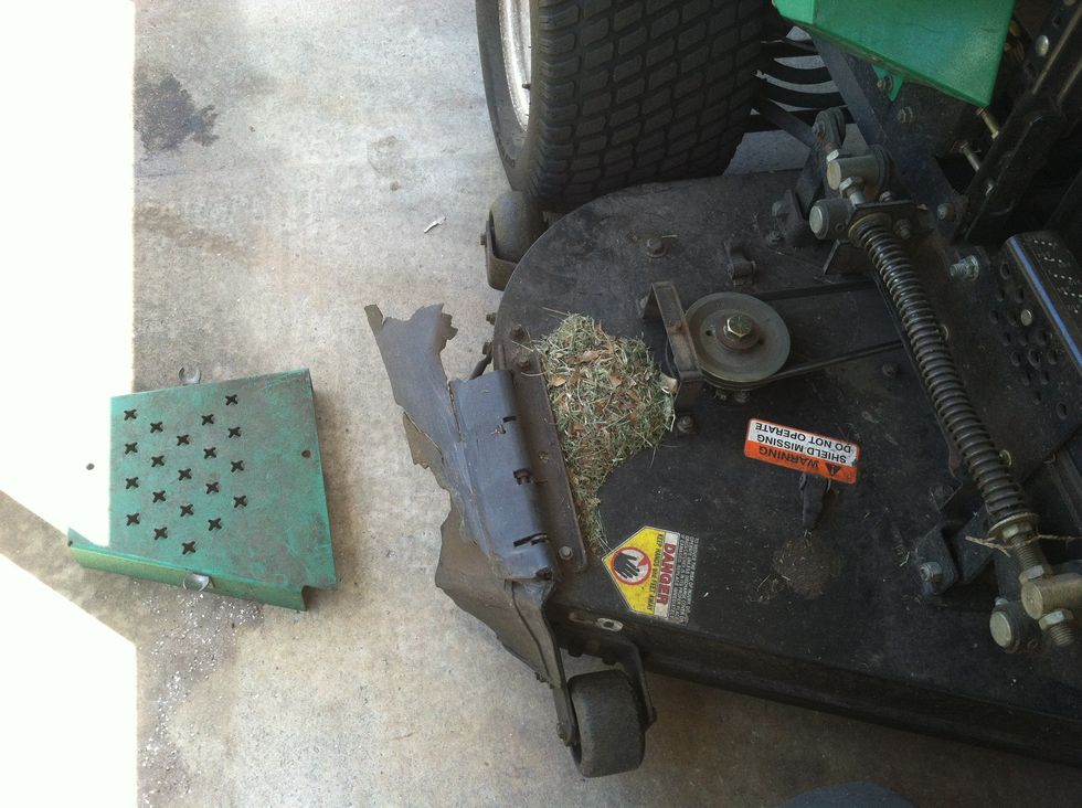 safety shroud removed