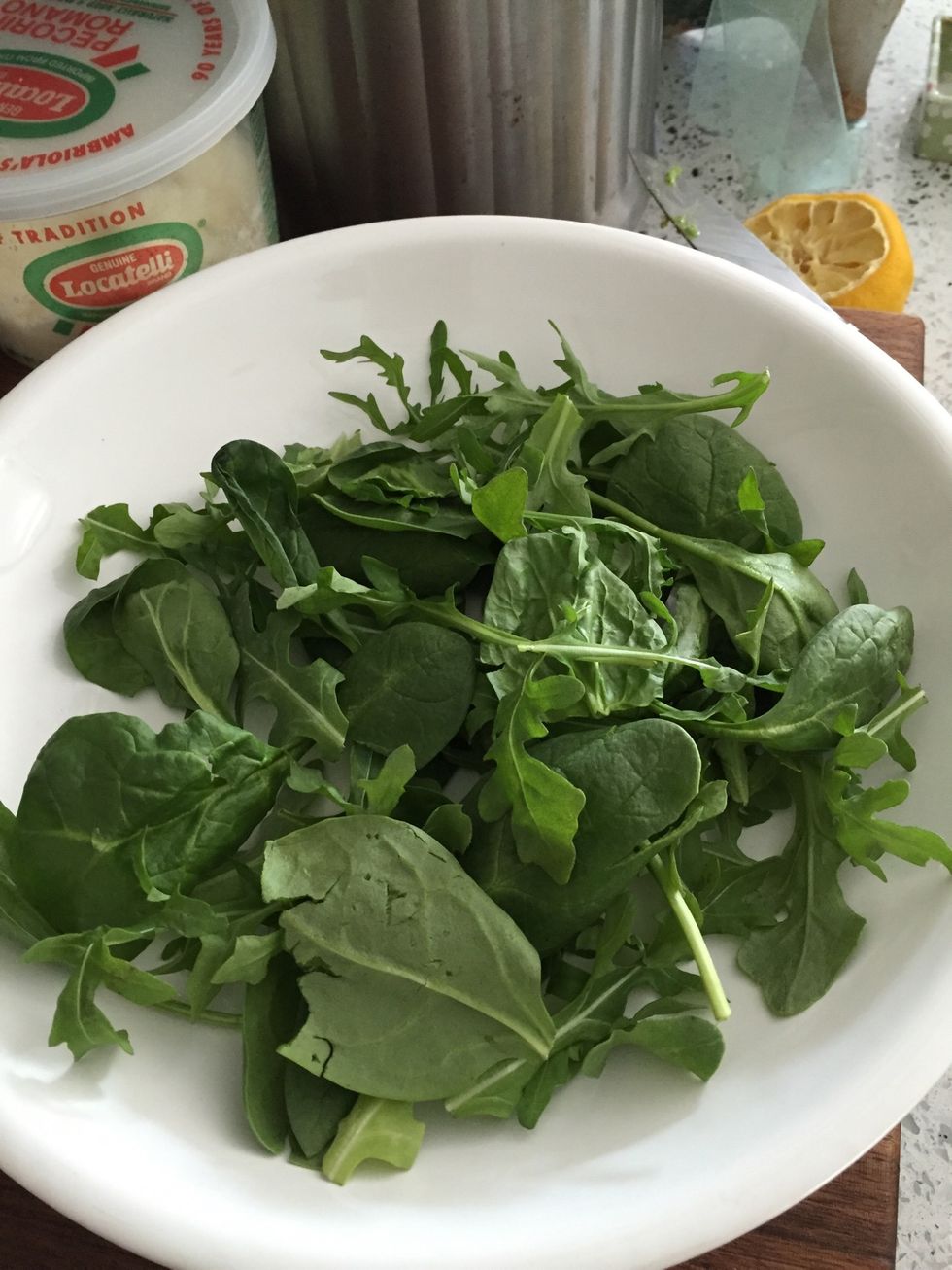 Salad with spinach & arugula