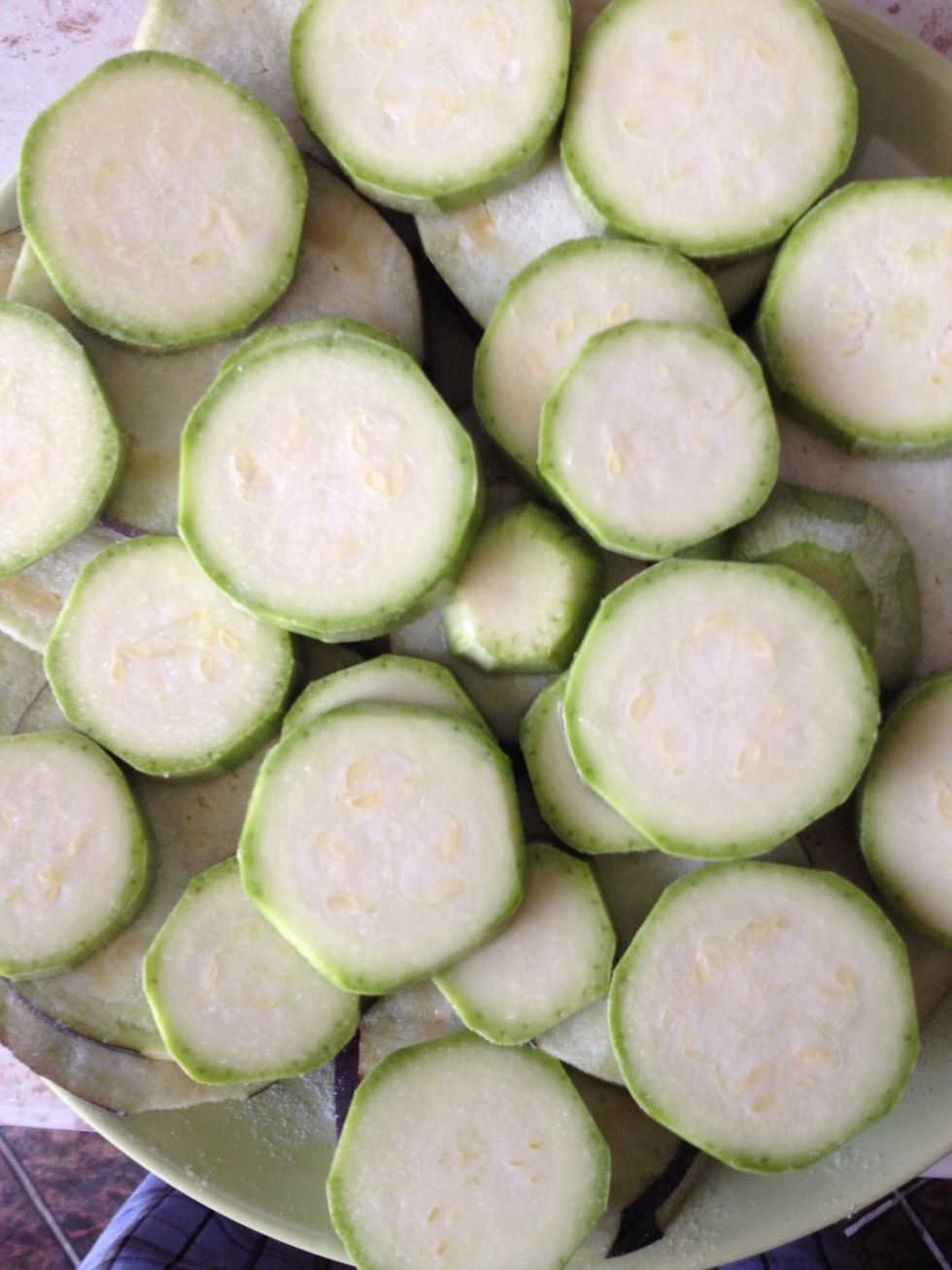 Salt both sides and leave it in the fridge for 1/2-1h