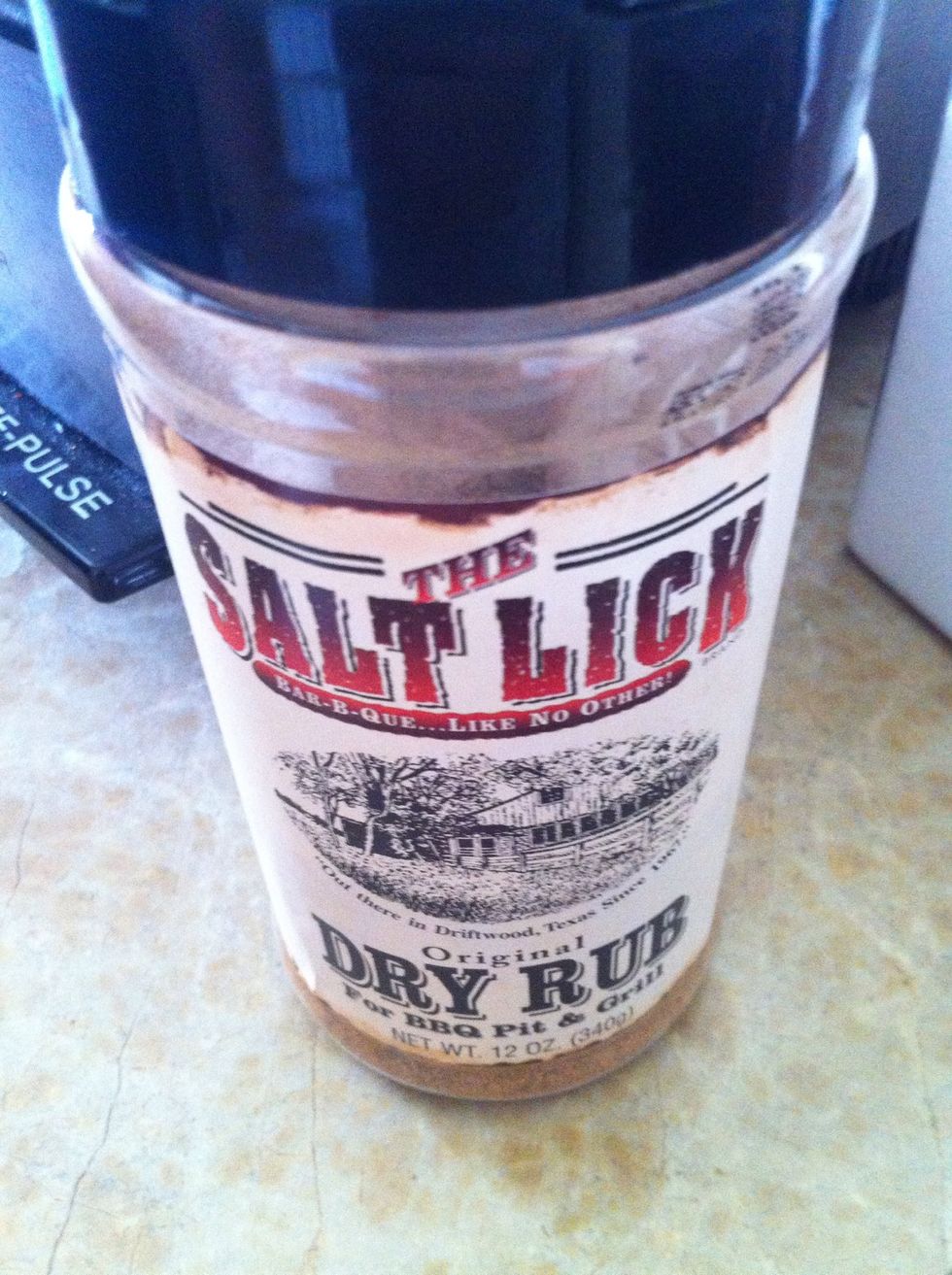 Salt lick dry rub.....