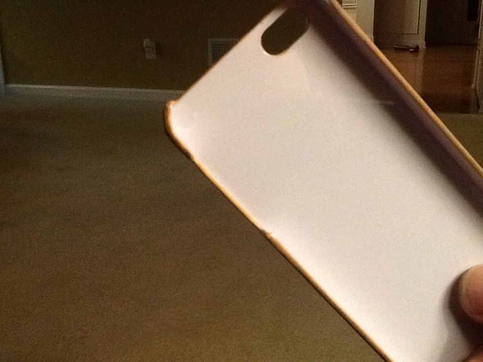 Same cover just flipped over it's plastic.