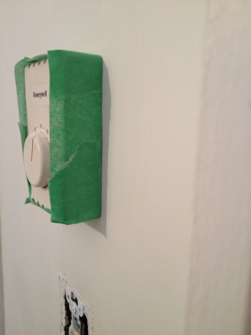 Same here and remove switch face plate