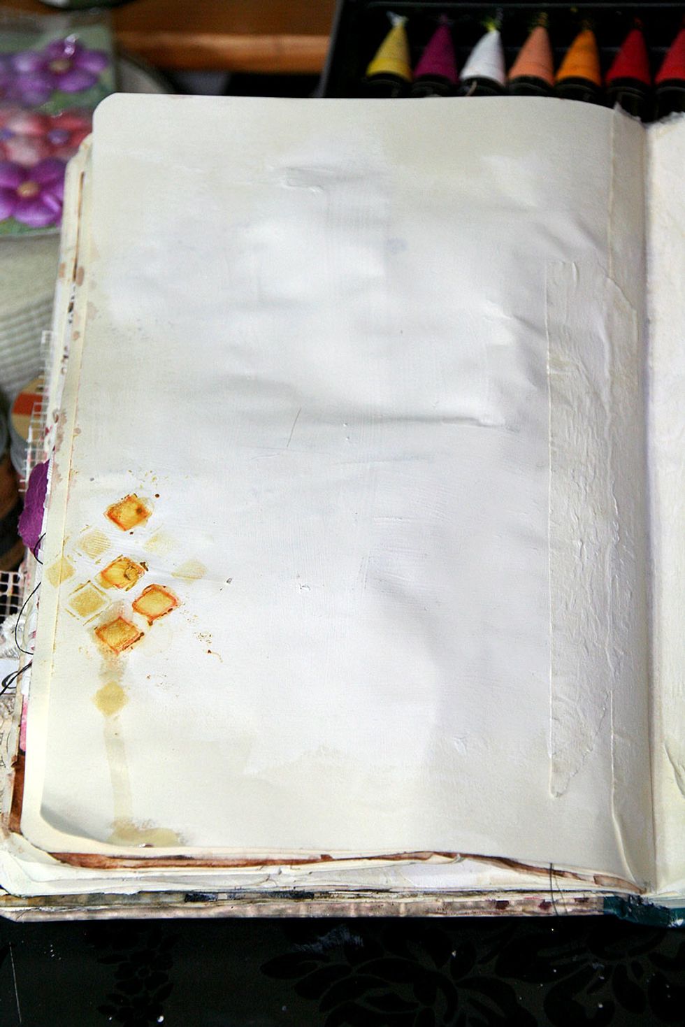 Same process on the left page.