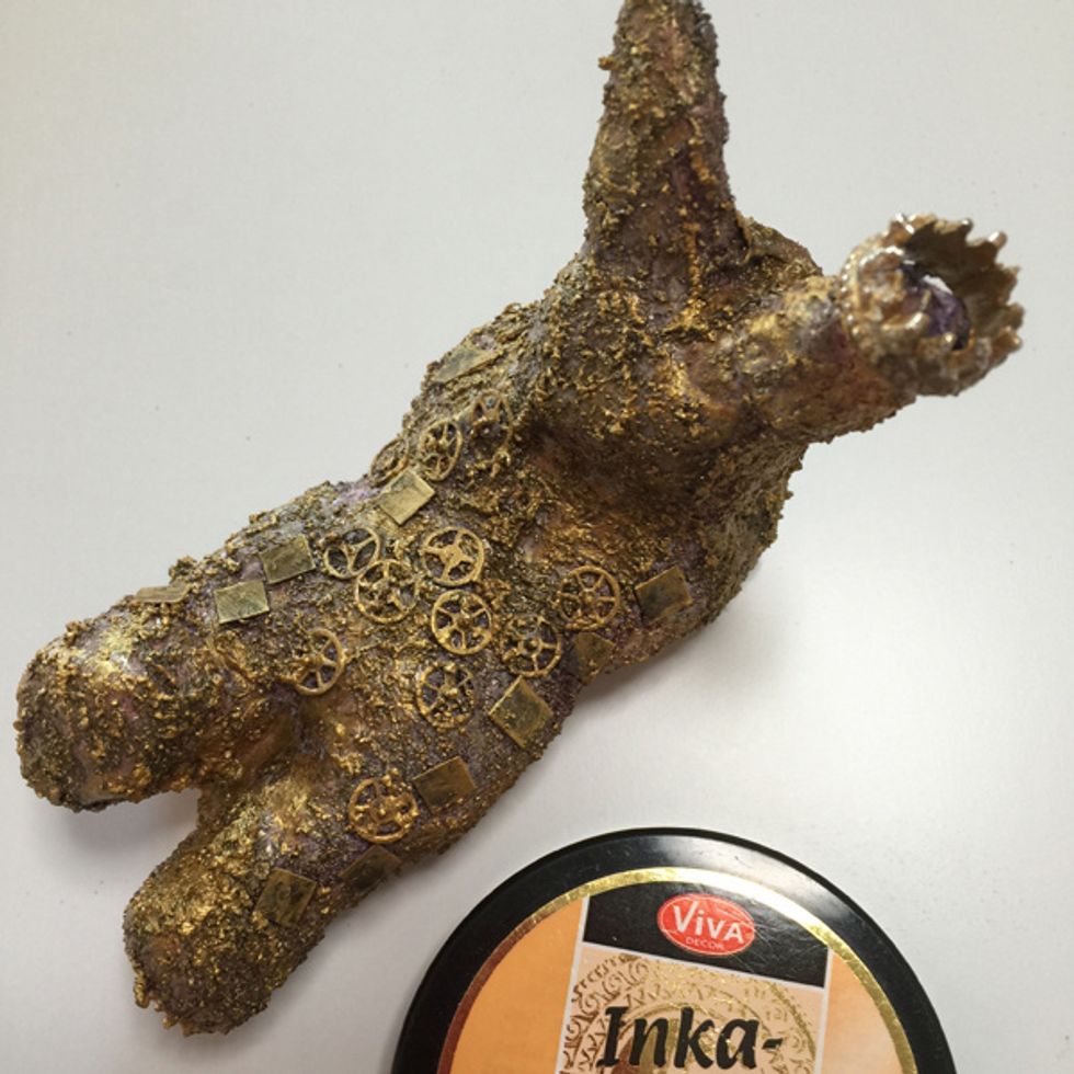 Same thing, I colored Pinkish for this Rabbit, Other Rabbit I colored Green