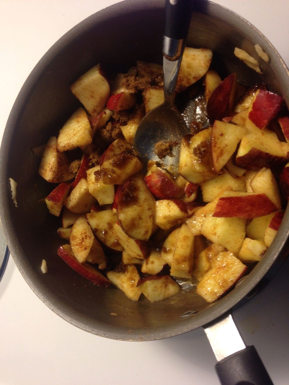 Same thing with the brown sugar