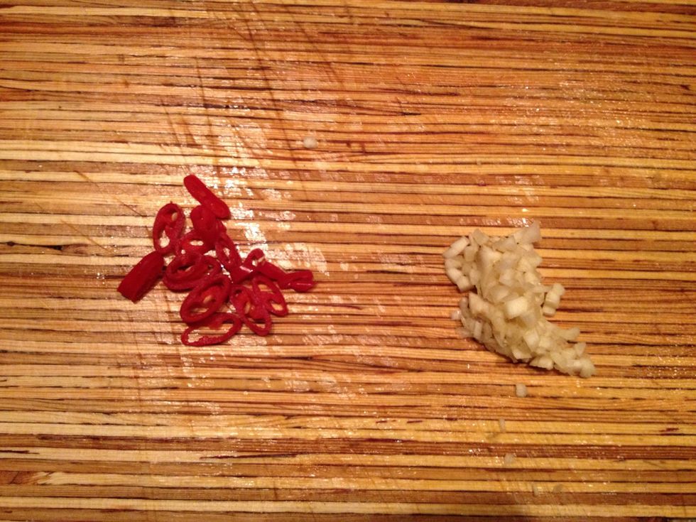 Same with chilli and garlic