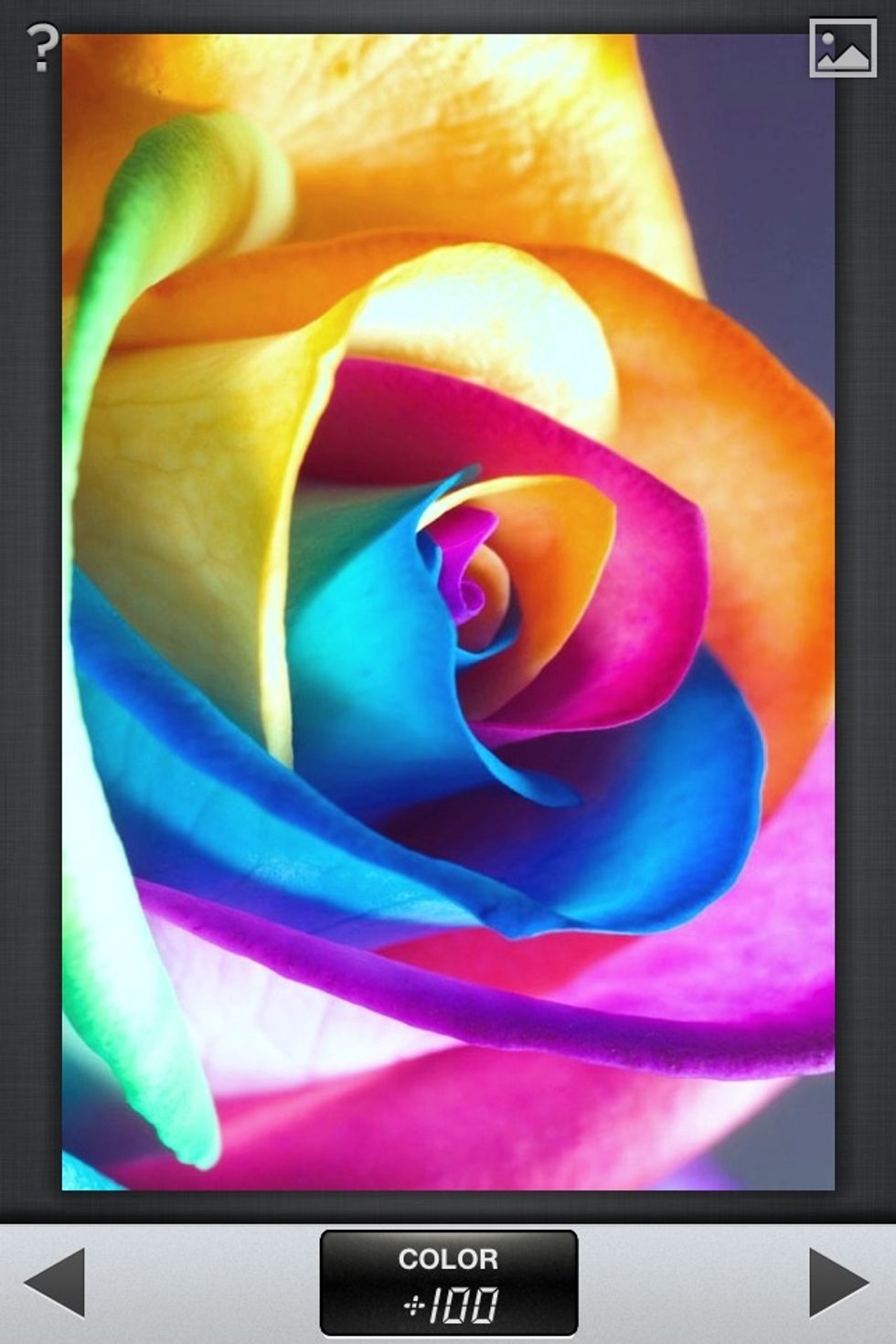 Sample of an Automatic adjustment.