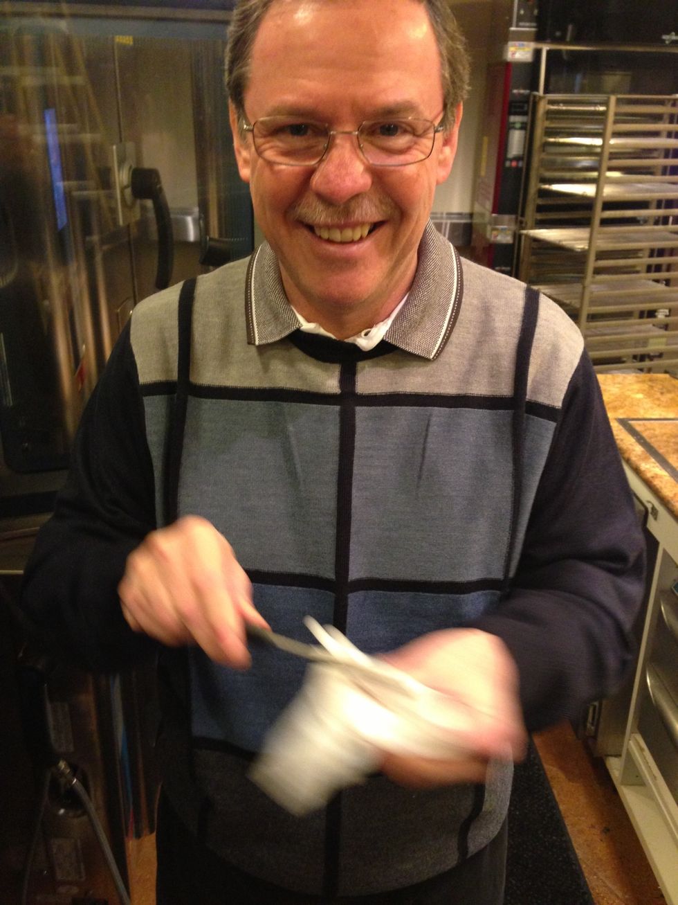 Sanitize your Combi oven's  probe.