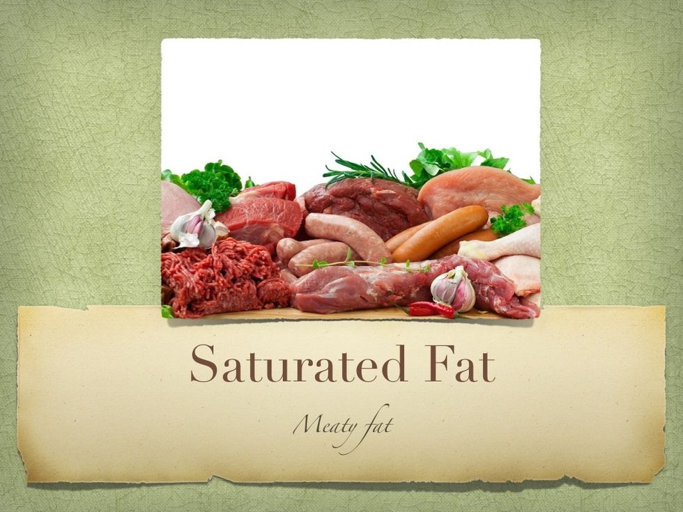 SATURATED FAT is bad fat also! But it is not as bad as TRANS FAT. In moderation, saturated fat may not be harmful, but it is still bad.