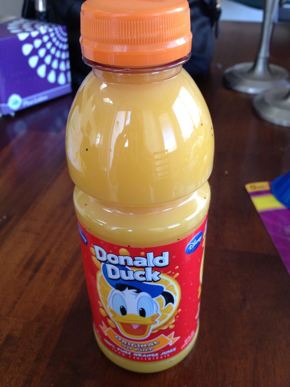 Save a plastic bottle (8-12oz), wash it out, and remove the label.