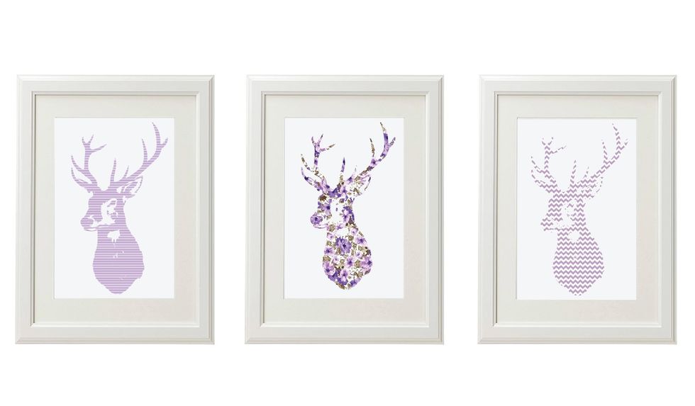 Save each image as a PDF. Print them out and hang them on the wall for a modern art piece to brighten any room!