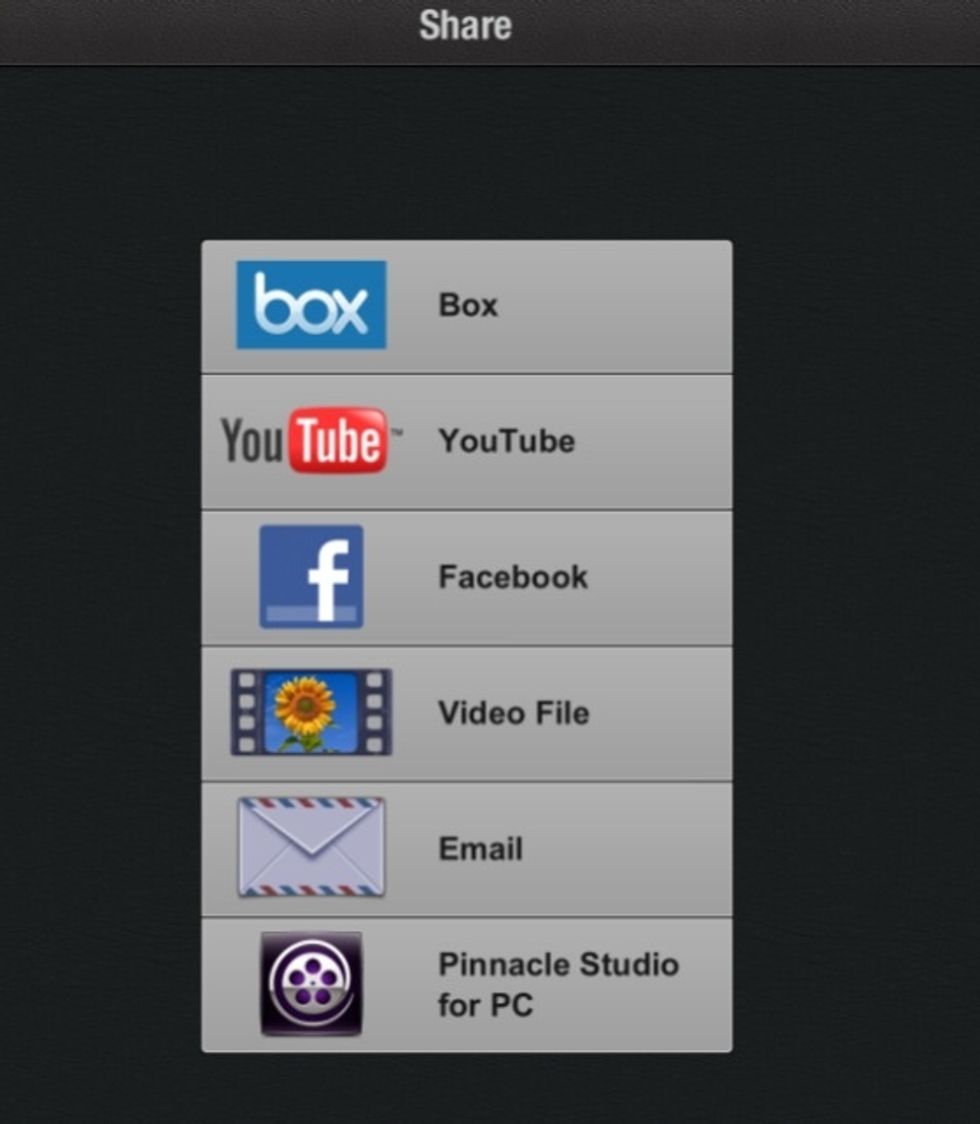 Save your final project.