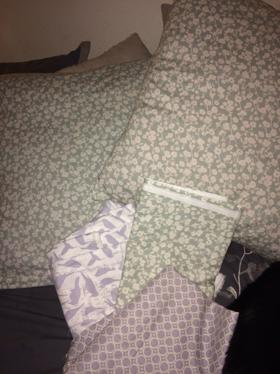 Save yourself $$$$ on fancy pillows in high end decor stores.