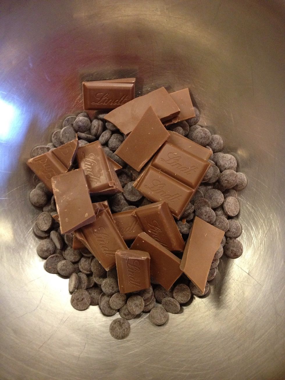 Scale your milk chocolate