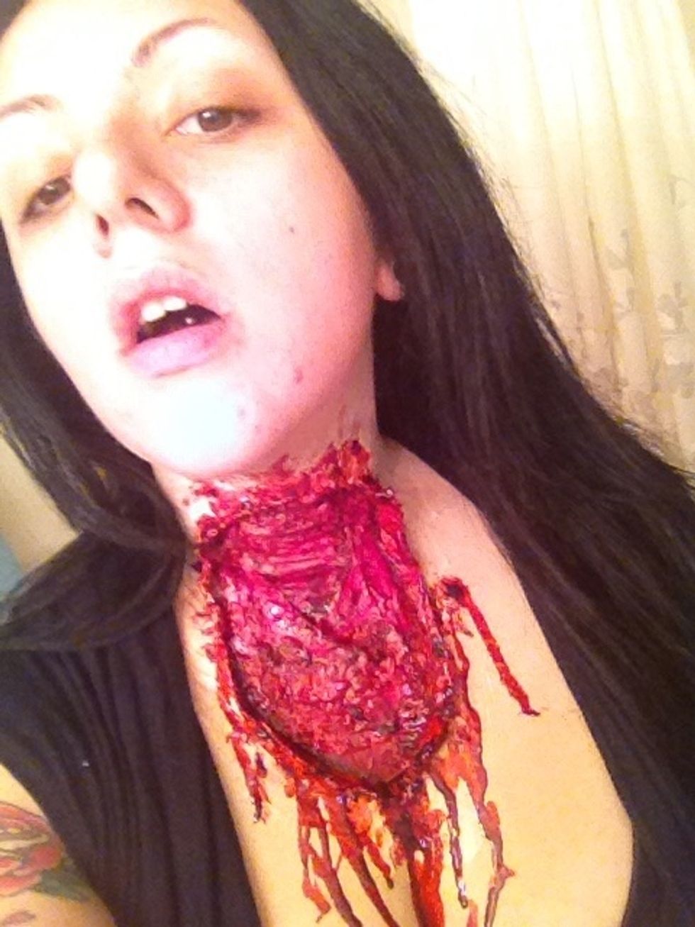 Scare the crap outta your friends. If your not sure about anatomy, always just google images! Helped me!